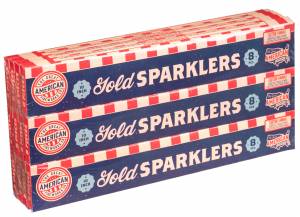 10" Gold Sparklers