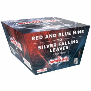 Red and Blue Mine to Silver Falling Leaves